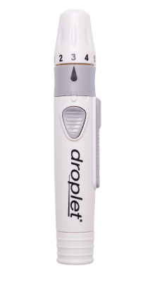 Ujjbegyszúró készülék          (Strefa droplet® lancing device)